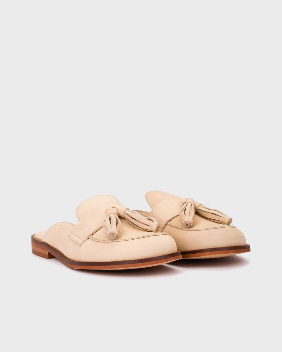 CORO 10 Beige Mules
